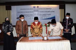 Tingkatkan Percepatan Pembangunan, Pemda Tanjabbar Gandeng UIN Sultan Thaha Saifuddin Jambi