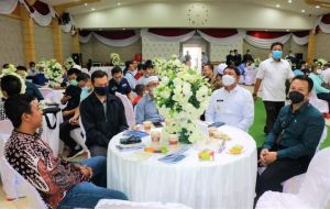 Wabup Tanjab Barat Hadir Gathering Nasabah BRI