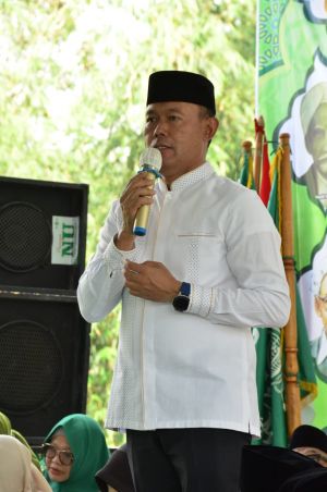 Bupati Tebo Hadiri Tabligh Akbar di MWC NU Rimbo Bujang