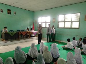 Cegah Penyebaran Covid-19, Satlantas Muarojambi Blusukan ke Sekolah 