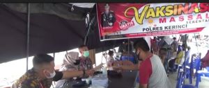 Booster Mulai Dilaksanakan Polres Kerinci