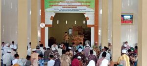 Ketua dan Wakil DPRD Sarolangun Hadiri Isra Miraj dan Peresmian Masjid di Desa Pasar Pelawan