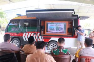 Bupati Tanjabbar Ikuti Rapat Percepatan Vaksinasi Dengan Kapolri