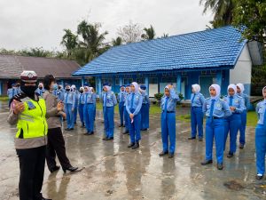 Polwan Polres Tebo Gelar Sosialisasi, Ini Penjelasan Kapolres