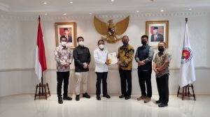Bupati Tebo Audiensi dengan Menteri Pemuda dan Olahraga