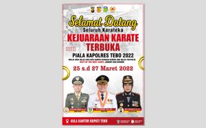 H-2, Sebanyak 372 Atlet Turnamen Karate Piala Kapolres 2022 Telah Registrasi 