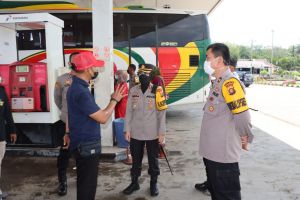 Antisipasi Kelangkaan BBM, Kapolres Tebo Turun Langsung Cek Sejumlah SPBU