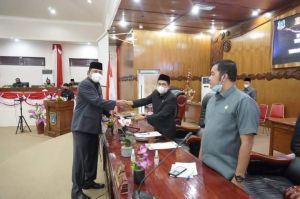 Wabup Hairan Hadiri Rapat Paripurna Ketiga DPRD Tanjabbar