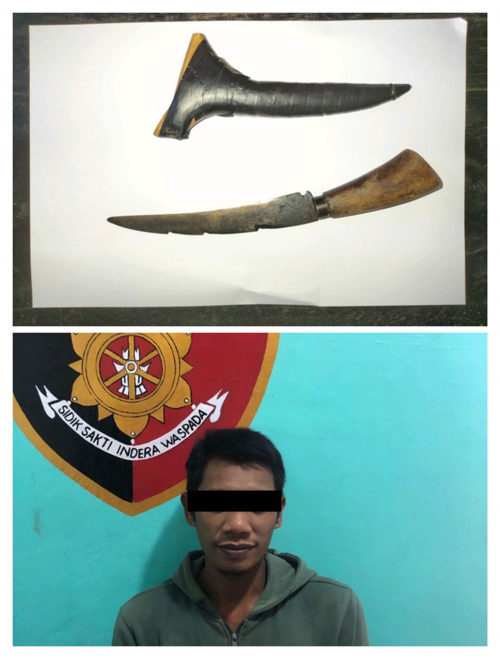 Pelaku dan Barang Bukti (Ist) 