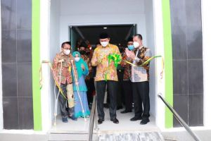 Hadiri Peresmian Loket Pelayanan Pertanahan, Ini Komentar Wabup Tanjab Barat