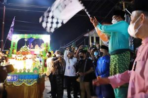 Hairan Dampingi Wagub Jambi Buka Festival Arakan Sahur