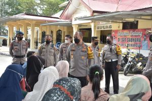 Kapolda Jambi Pantau Langsung Penyerahan BT-PKLW dari Polres Bungo