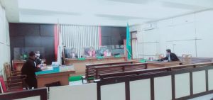 JPU Kejari Batanghari Bacakan Dakwaan Iman Purwantoro DKK di Pengadilan Tipikor Jambi