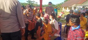 HUT Bhayangkara ke 76, Polsek Tebo Ilir Gelar Baksos dan Bakti Kesehatan