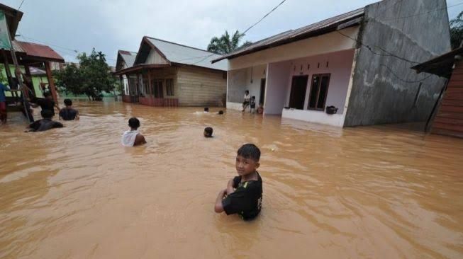 Banjir Kota Jambi (foto: suara.com)