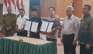 Bupati Merangin Teken MoU dengan Universitas Terbuka 
