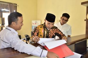 Pj Bupati Aspan Sidak Pegawai Camat Tebo Ilir dan Tengah Ilir