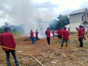 Siaga Tangani Karhutla, BRGM Bersama Mandala Agni Gelar Simulasi Pemadaman 