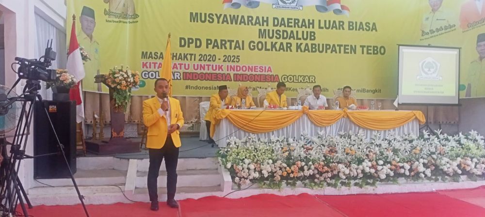 Ketua DPD Golkar Terpilih, Khalis Mustiko,. SH