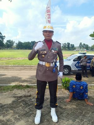 Kapolsek Marosebo Jadi Komandan Upacara HUT RI ke 77