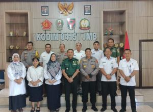 Kasi Humas Polres Muarojambi Hadiri Komsos TNI-Apem di Kodim 0415 Jambi