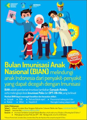 Baru Terealisasi 57,1 Persen Imunisasi BIAN di Kota Jambi 