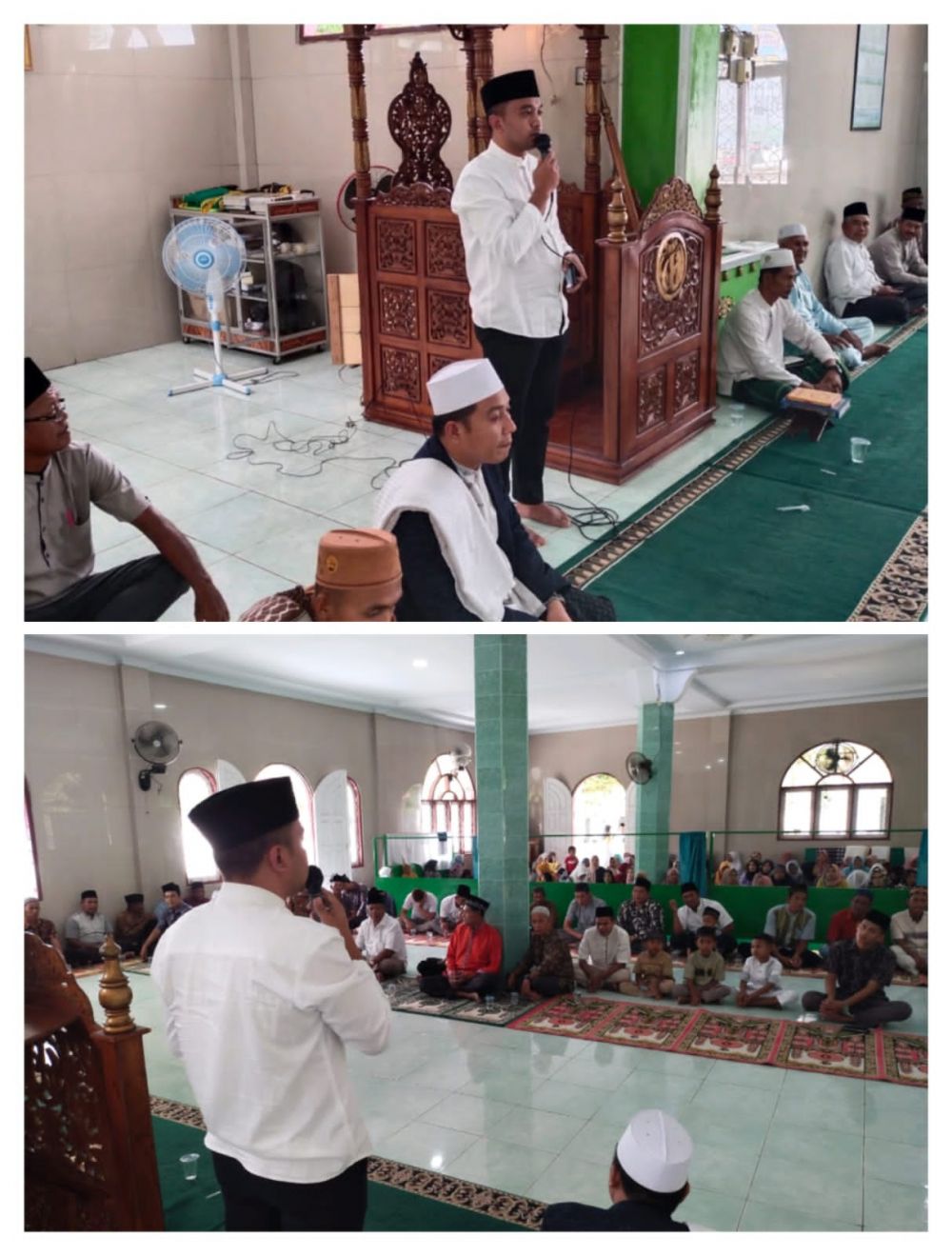 Khalis Mustiko,. SH, Ketua DPD Golkar Kabupaten Tebo saat Sambutan 
