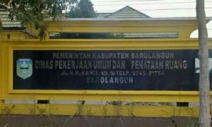 Anggaran Belanja Pena di Dinas PUPR Sarolangun TA 2022 Nominalnya di Luar Nalar 