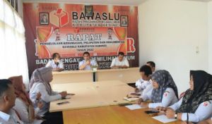 Masuk Tahapan Wawancara, Ini Juknis Perekrutan Panwascam di Kerinci