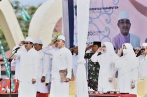 Bupati Pimpin Upacara Hari Santri Nasional Tahun 2022