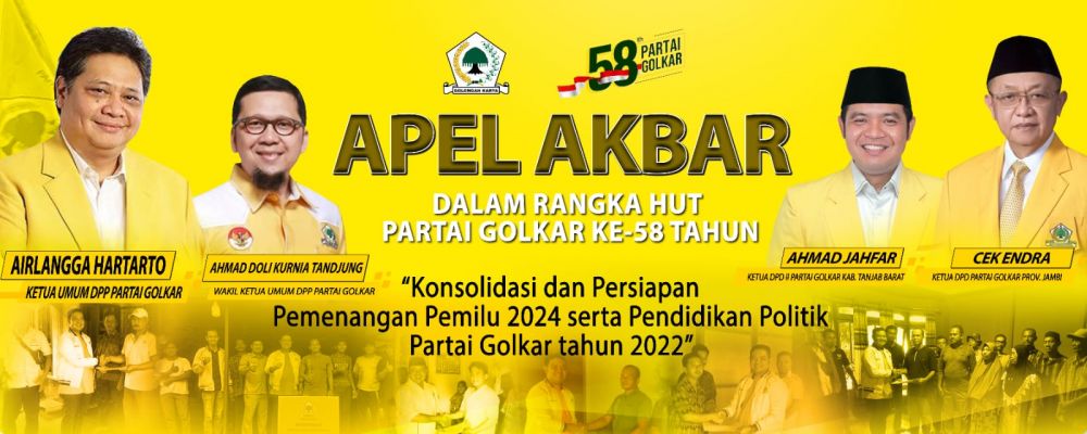 Apel Akbar Partai Golkar 