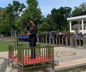 Hari Pahlawan, Kapolres Muarojambi Pimpinan Langsung Upacara 
