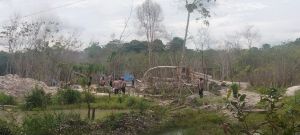 Polres Merangin Razia Pelaku PETI di Bawah Sutet