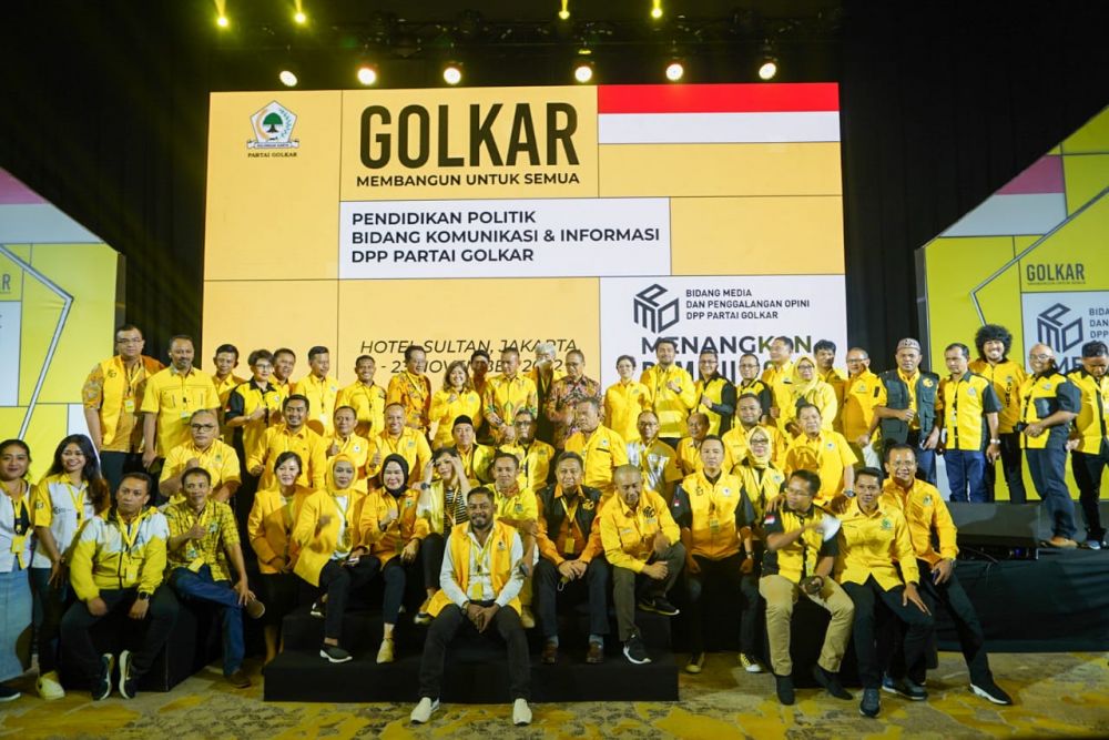 Kegiatan Pendidikan Politik Bidang Komunikasi dan Informasi DPP Partai GOLKAR oleh Media dan Penggalangan Opini (MPO).