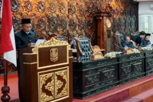 Bupati Merangin Sampaikan Jawaban Pemerintah Atas Pertanyaan Fraksi Terhadap RAPBD 2023