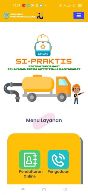 Sedot Tinja Bisa Pesan Lewat Aplikasi 