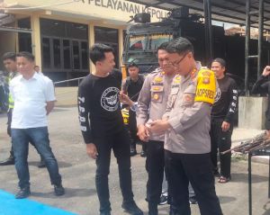 Kapolres Merangin Rilis Kasus Sepanjang Tahun 2022