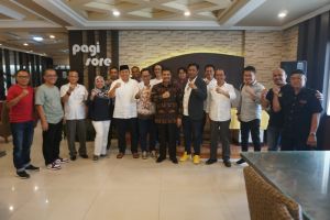 Bahas Rencana Kedepannya, Pengurus SMSI Provinsi Jambi Sambangi Dewan Pembina dan Dewan Penasehat 