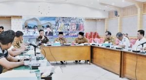 Bupati Tanjab Barat Kembali Ikuti Rakor Inflasi Daerah Tahun 2023 Secara Virtual 