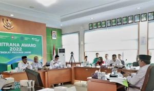 Wabup Tanjab Barat Ikuti Wawancara Penilaian Penghargaan Paritrana Award Jambi 