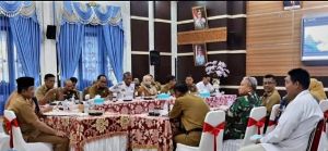Bupati Tanjab Barat Ikuti Rakor Pengendalian Inflasi Daerah Tahun 2023