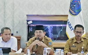 Bupati Pimpin Rakor Supervisi Atas Evaluasi Perencanaan dan Pembangunan Pemda Tanjab Barat 