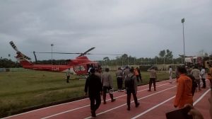 Pilot dan Ajudan Kapolda Jambi Berangkat Menuju Jambi 
