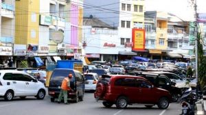 Jumlah Kendaraan Melebihi Jumlah Penduduk di Kota Jambi 