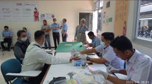 Peringati 85th Sinar Mas Dan Bulan K3 Nasional PT LPPPI Menggelar Kegiatan Sosial Darah  