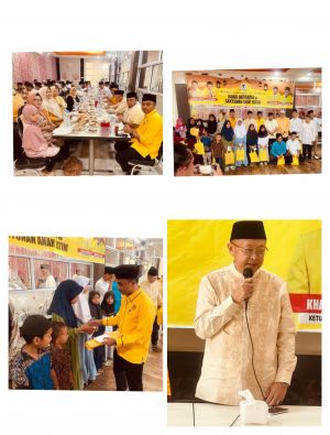 Buka Bersama di Tebo, CE dan Khalis Mustiko Santuni Anak Yatim