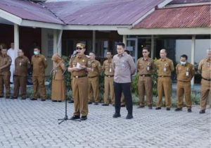 Apel di RSUD MHA Thalib, Wako Ahmadi: Perbaiki Pelayanan dan Tunjukkan Keramahan