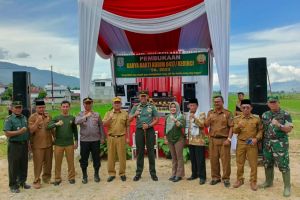 Bentuk Sinergitas Pemkab Kerinci dan TNI, Sekda Kerinci dan PUPR Buka Karya Bakti Kodim 0417 Kerinci