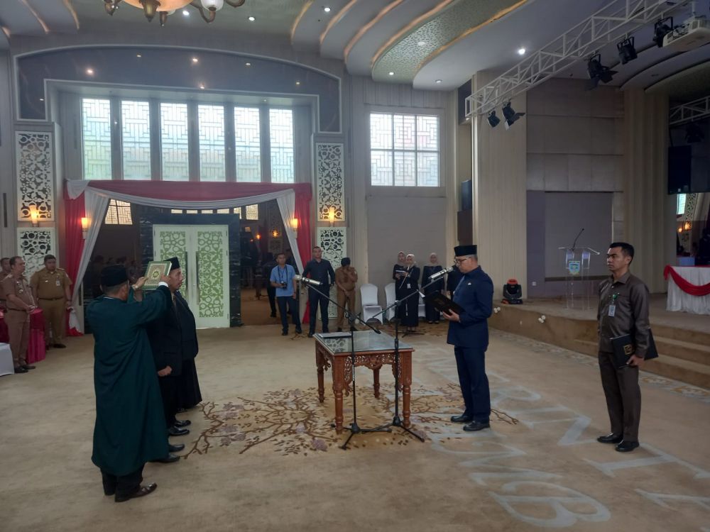 Tiga Dewas Perumda Tirta Mayang Resmi Dilantik, Fasha Ingatkan Target 100 Ribu Sambungan di 2024