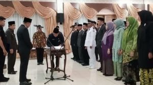 Ini 27 Orang Pejabat Tebo yang Baru Saja Dilantik